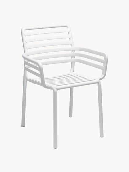 Westwing Sillas De Jardín Apilables Con Reposabrazos Doga 2 Uds