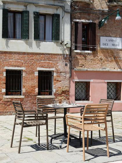 Westwing Sillas De Jardín Apilables Con Reposabrazos Doga 2 Uds