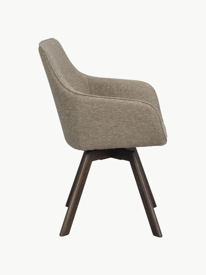 Westwing Sillas Giratorias Con Reposabrazos Alison 2 Uds