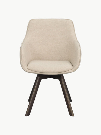 Westwing Sillas Giratorias Con Reposabrazos Alison 2 Uds