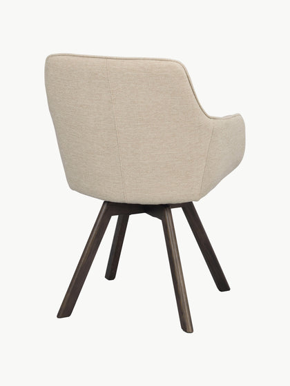 Westwing Sillas Giratorias Con Reposabrazos Alison 2 Uds