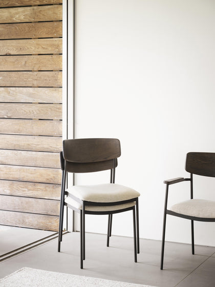 Westwing Sillas Tapizadas De Madera De Roble Maymont 2 Uds