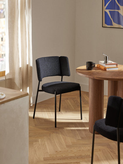 Westwing Sillas Tapizadas En Tejido Bouclé Samantha 2 Uds