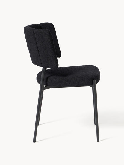 Westwing Sillas Tapizadas En Tejido Bouclé Samantha 2 Uds