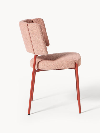 Westwing Sillas Tapizadas En Tejido Bouclé Samantha 2 Uds