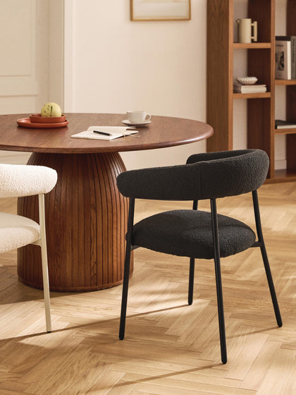 Westwing Sillas Tapizadas En Tejido Bouclé Thiago 2 Uds