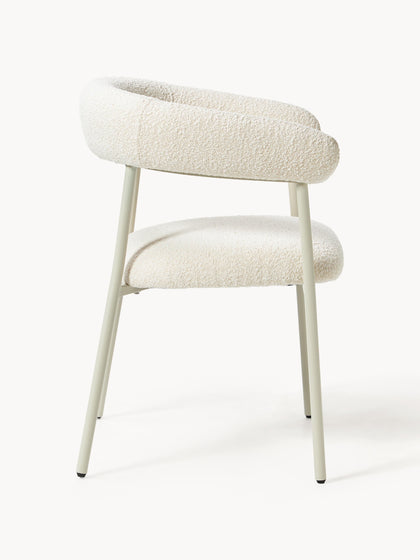 Westwing Sillas Tapizadas En Tejido Bouclé Thiago 2 Uds