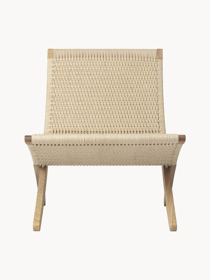 Westwing Sillón Con Asiento Tejido A Mano MG501 Cuba