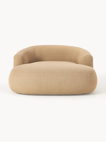 Westwing Sillón Lounge Grande En Tejido Bouclé Sofia