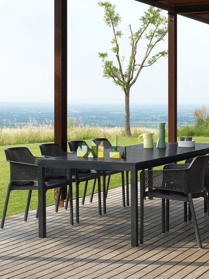 Westwing Sillones De Jardín Apilables Con Reposabrazos Net 2 Uds