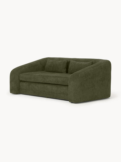 Westwing Sofá Cama De Borreguillo Bouclé Eliot (2 plazas)