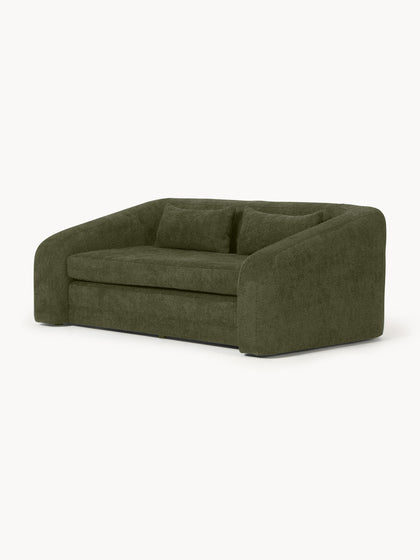 Westwing Sofá Cama De Borreguillo Bouclé Eliot (2 plazas)