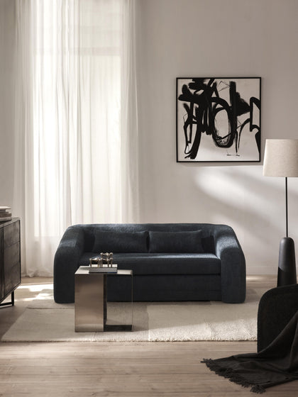 Westwing Sofá Cama De Borreguillo Bouclé Eliot (2 plazas)