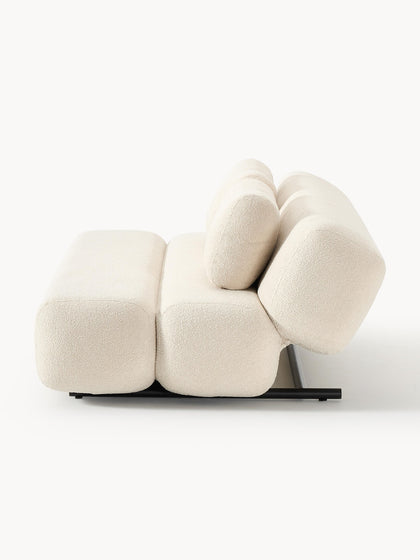 Westwing Sofá Cama En Borreguillo Caterpillar (3 plazas)