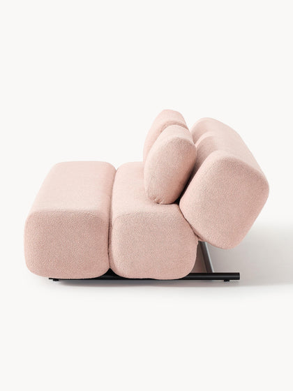 Westwing Sofá Cama En Borreguillo Caterpillar (3 plazas)