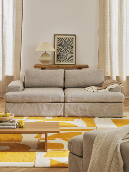 Westwing Sofá Modular Con Tapizado Desenfundable Russell (3 plazas)