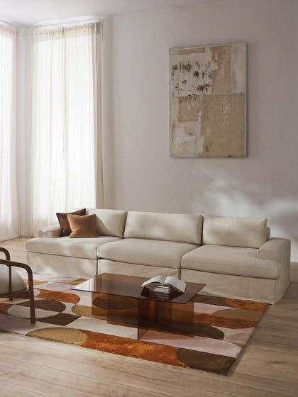 Westwing Sofá Modular Con Tapizado Desenfundable Russell (4 Plazas)