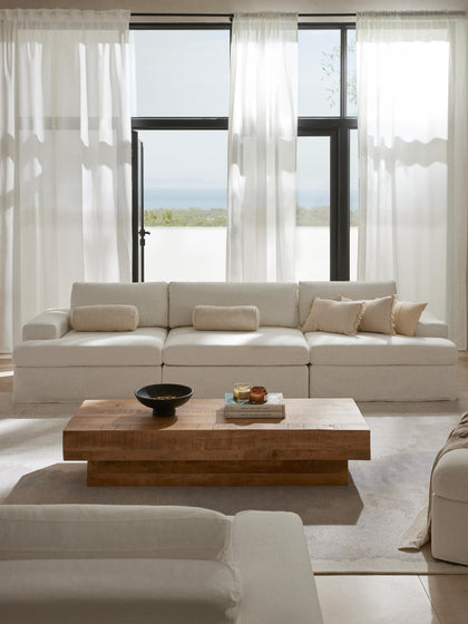 Westwing Sofá Modular Con Tapizado Desenfundable Russell (4 Plazas)