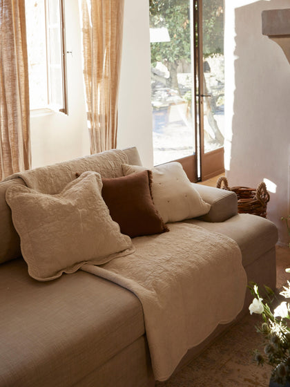 Westwing Sofá Modular Con Tapizado Desenfundable Russell (4 Plazas)