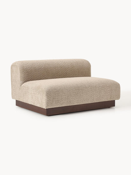 Westwing Sofá Modular De Borreguillo Bouclé Natalie (2 Plazas)