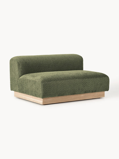 Westwing Sofá Modular De Borreguillo Bouclé Natalie (2 Plazas)