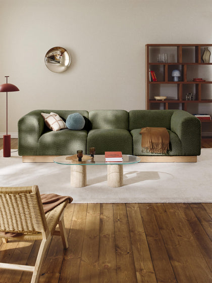 Westwing Sofá Modular De Borreguillo Bouclé Natalie (3 Plazas)