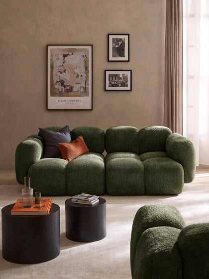 Westwing Sofá Modular De Borreguillo Bouclé Tayla (3 Plazas)