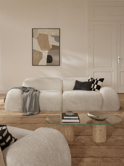 Westwing Sofá Modular De Borreguillo Bouclé Wolke (3 Plazas)