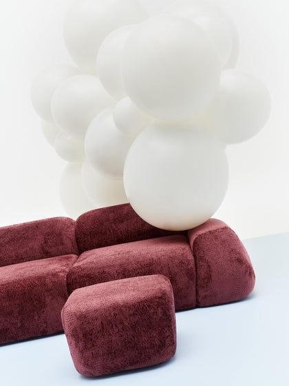 Westwing Sofá Modular De Borreguillo Bouclé Wolke (3 Plazas)