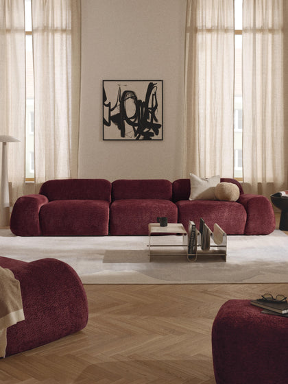 Westwing Sofá Modular De Borreguillo Bouclé Wolke (4 Plazas)