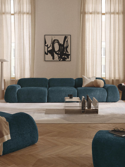 Westwing Sofá Modular De Borreguillo Bouclé Wolke (4 Plazas)