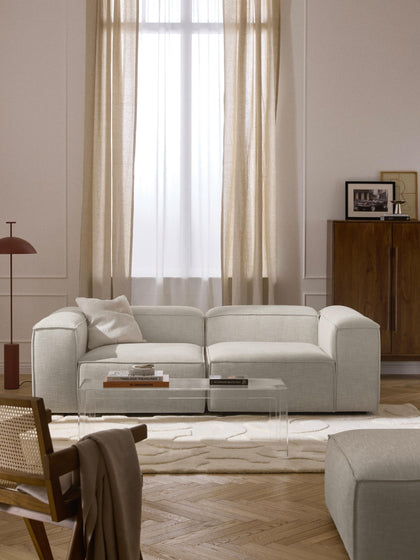 Westwing Sofá Modular De Mezcla De Lino Lennon (3 Plazas)