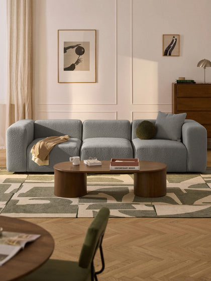 Westwing Sofá Modular En Tejido Bouclé Lena (4 plazas)