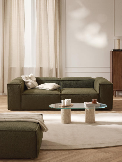 Westwing Sofá Modular En Tejido Bouclé Lennon (3 Plazas)