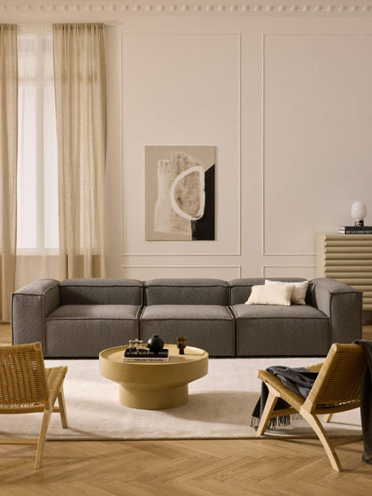 Westwing Sofá Modular En Tejido Bouclé Lennon (4 Plazas)