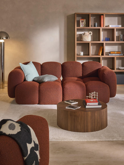 Westwing Sofá Modular En Tejido Bouclé Tayla (3 Plazas)