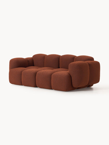 Westwing Sofá Modular En Tejido Bouclé Tayla (3 Plazas)