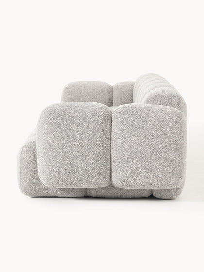 Westwing Sofá Modular En Tejido Bouclé Tayla (4 Plazas)