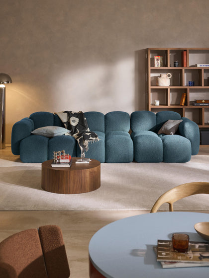 Westwing Sofá Modular En Tejido Bouclé Tayla (4 Plazas)