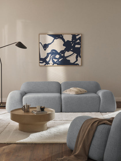 Westwing Sofá Modular En Tejido Bouclé Wolke (3 Plazas)