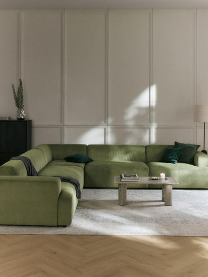 Westwing Sofá Rinconera Longue Grande De Pana Melva