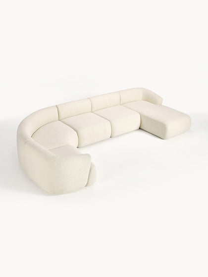 Westwing Sofá Rinconera Modular De Borreguillo Sofia