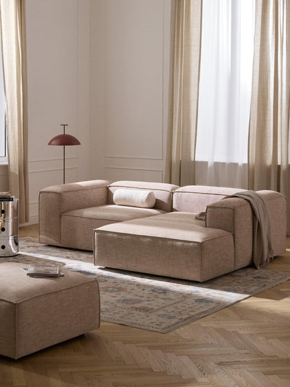 Westwing Sofá Rinconera Modular De Mezcla De Lino Lennon