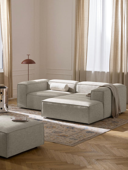 Westwing Sofá Rinconera Modular De Mezcla De Lino Lennon