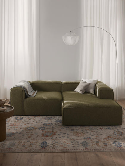 Westwing Sofá Rinconera Modular En Tejido Bouclé Lennon