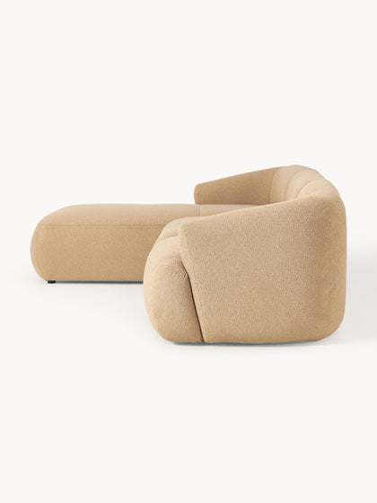 Westwing Sofá Rinconera Modular En Tejido Bouclé Sofia (3 Plazas)