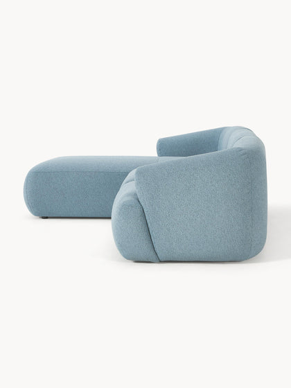 Westwing Sofá Rinconera Modular En Tejido Bouclé Sofia (3 Plazas)