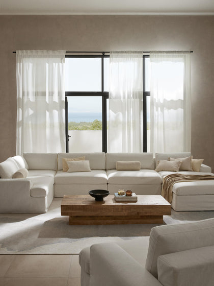 Westwing Sofá Rinconera Modular Russell Desenfundable