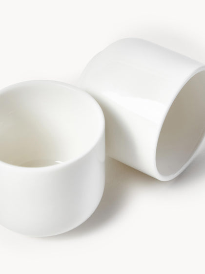 Westwing Soportes De Huevo De Porcelana Nessa 4 uds