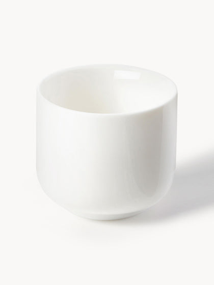 Westwing Soportes de huevo de porcelana Nessa 4 uds